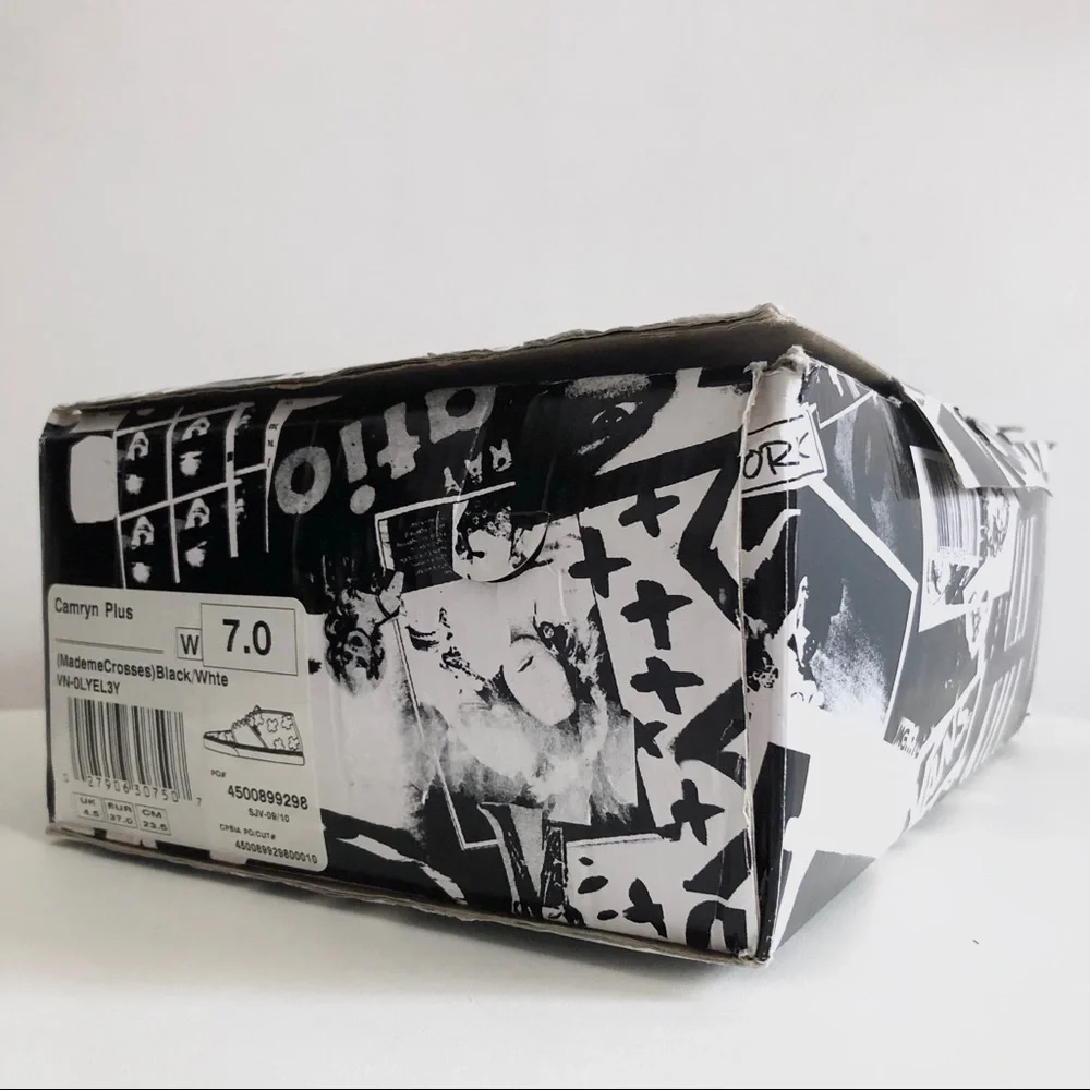 Vans special edition MadeMe black white half cab sneakers - Picture 9 of 9